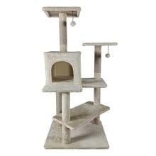 128cm Beige Harriet Cat Tree